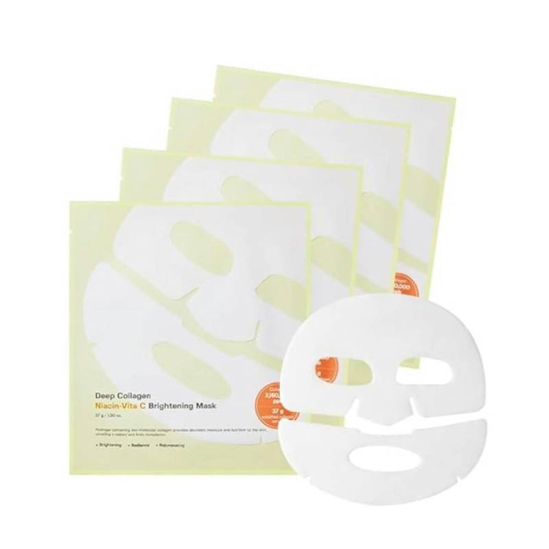 Sungboon Editor Deep Collagen Niacin Vita C Brightening Mask 4 Stk