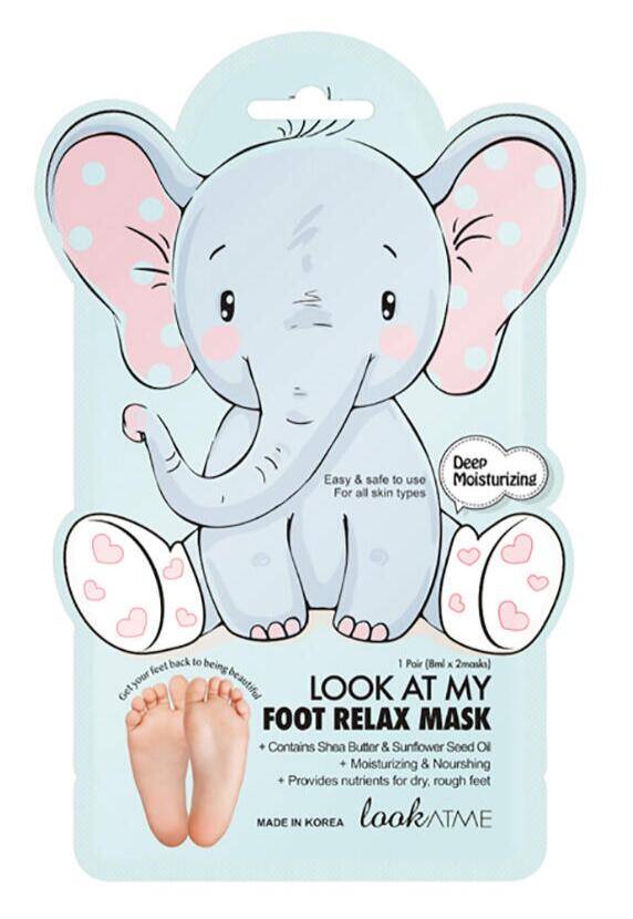 Look At Me Look At My Foot Relax Mask, 1 Sæt - Lookatme