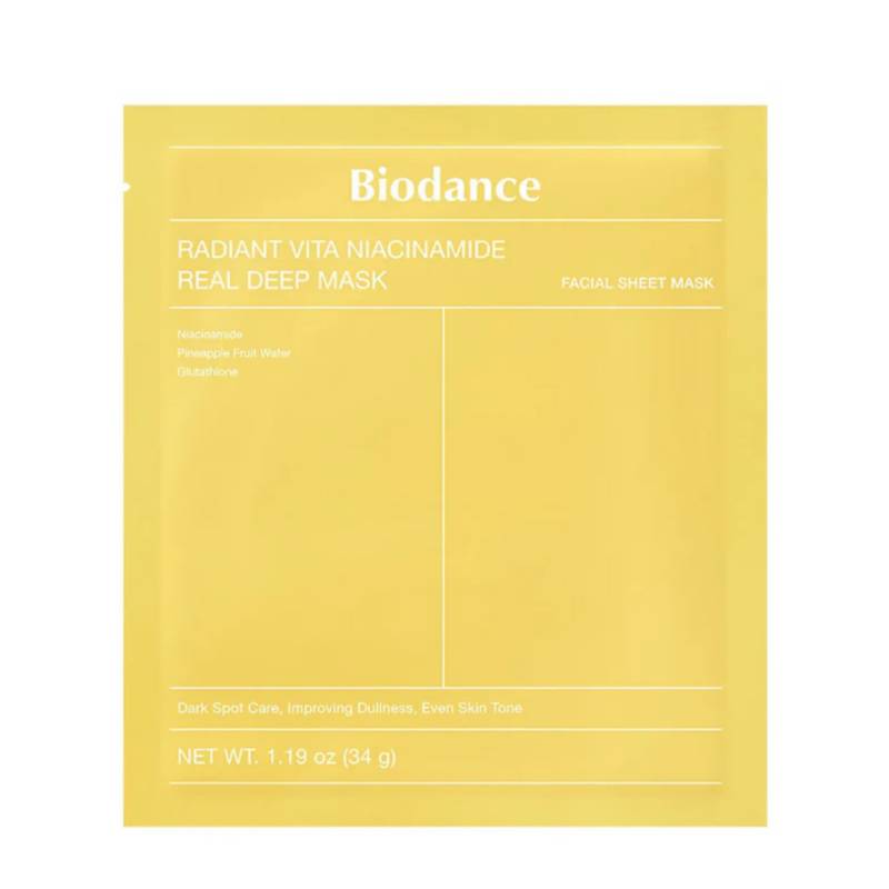 Biodance Radiant Vita Niacinamide Real Deep Mask 1 Stk