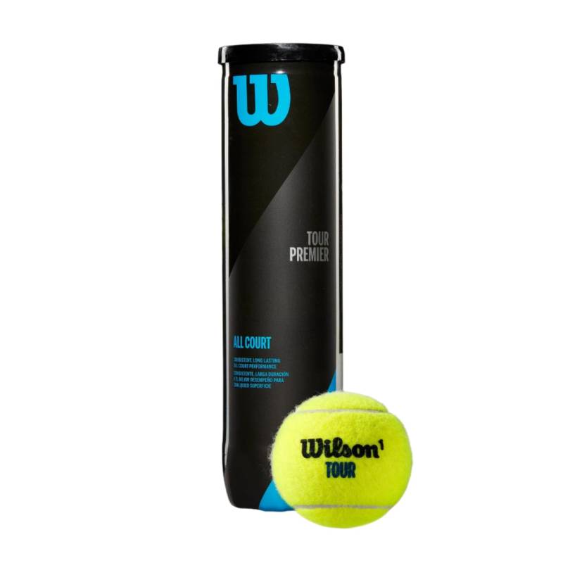 Wilson Tour Premier All Court Tennisbolde (4 Stk.)