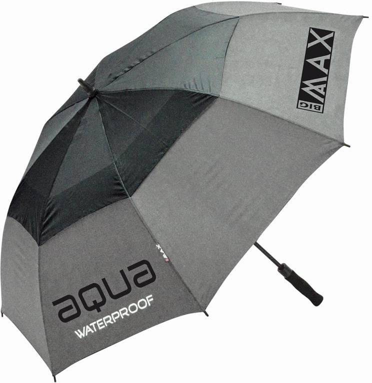 Big Max Uv 60" Paraply - Black/Charcoal
