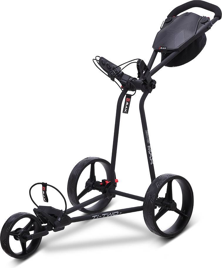 Big Max Ti Two Golfvogn - Black