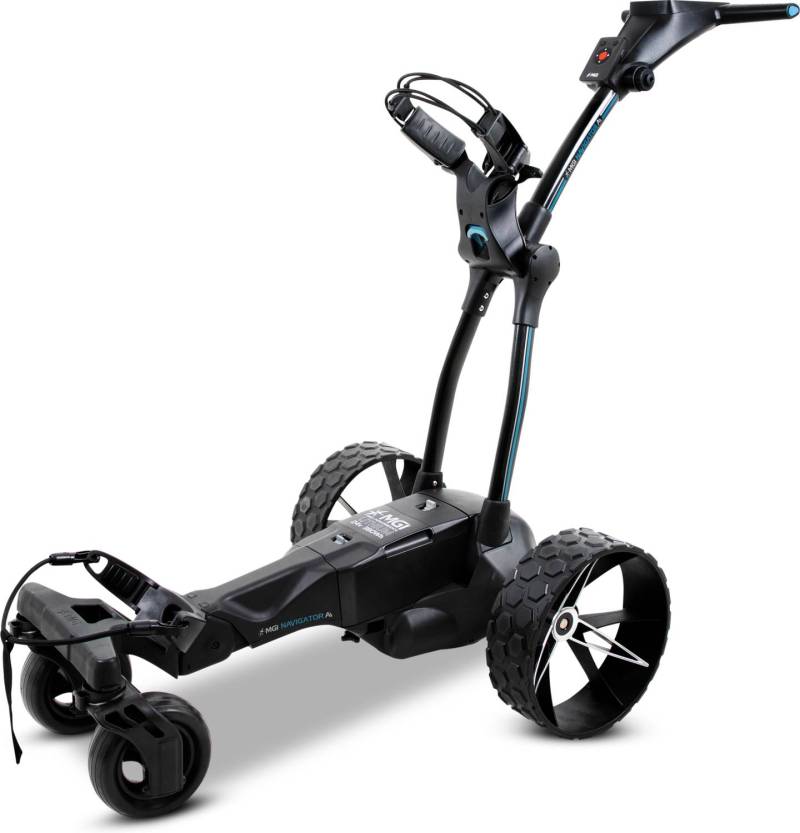 Mgi Ai Navigator Gps + Elektrisk Golfvogn - Black - 380wh, 24v (27 Huller)