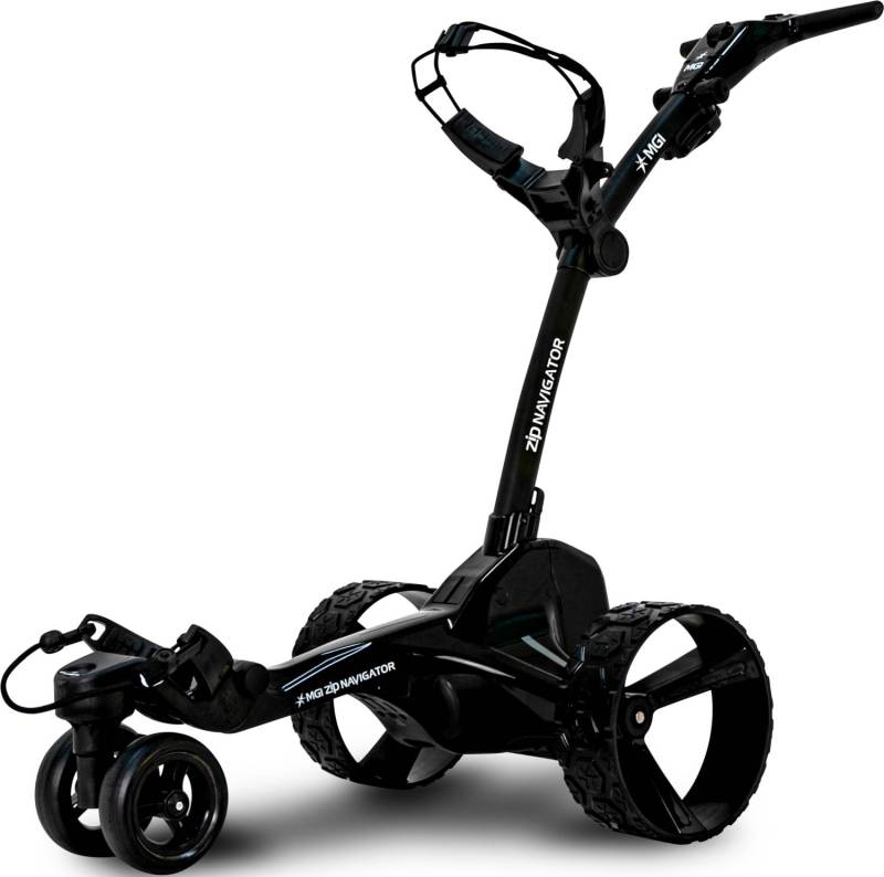 Mgi Zip X7 Navigator (2024) Elektrisk Golfvogn - Black - 299wh, 24v (27 Huller)