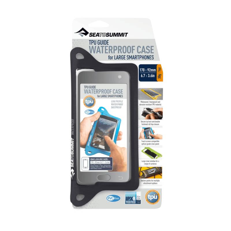Sea To Summit Tpu Guide / Vandtæt Etui, Xl - Små Tasker, Punge, Tilbehør