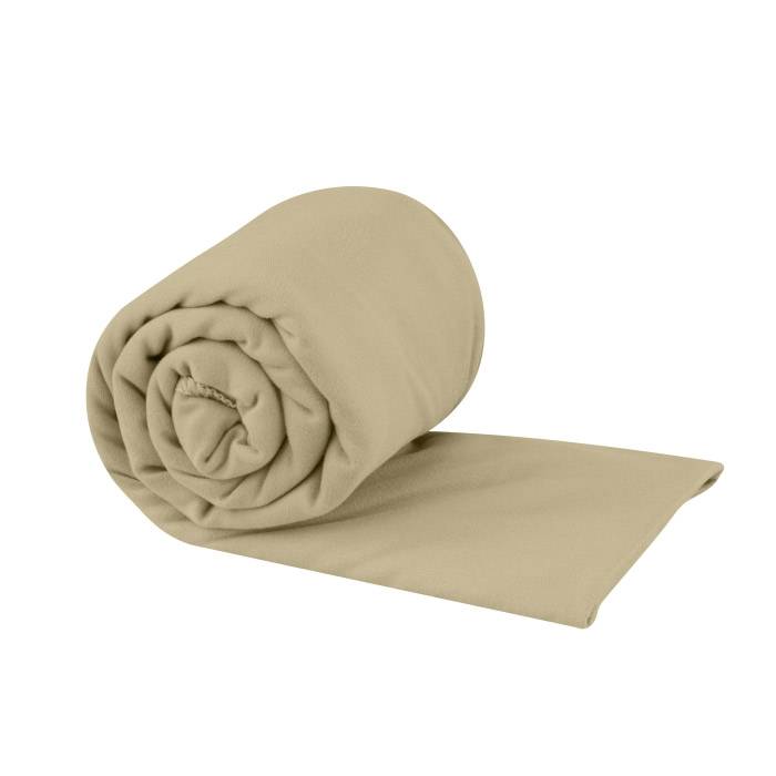 Sea To Summit Pocket Towel L / Håndklæde, 60x120 Cm, Desert - Håndklæde, Personlig Pleje