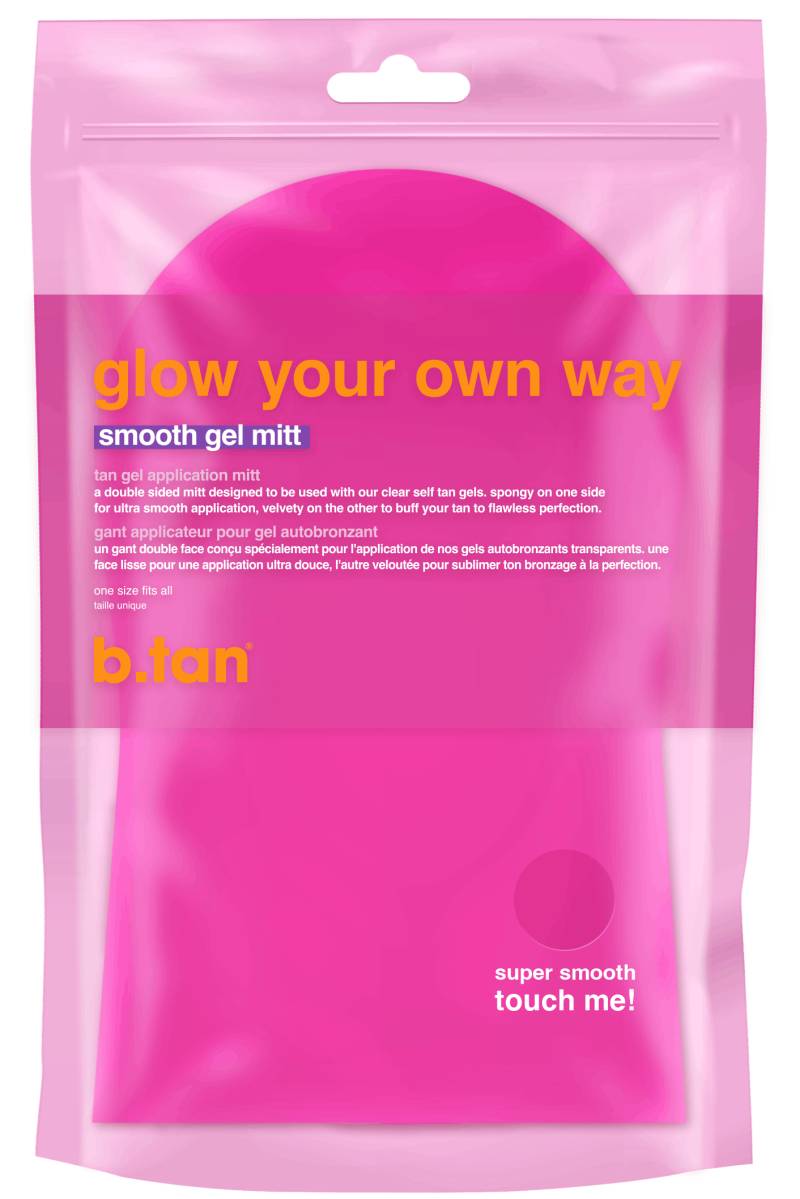 B.tan Glow Your Own Way Smooth Gel Mitt 1 Stk