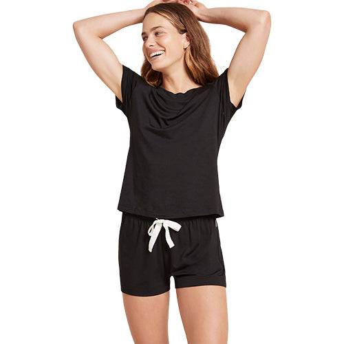 Boody Goodnight Sleep Shorts Sort Str. S