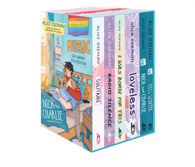 Alice Oseman Six-Book Collection Box Set Solitaire, Radio Si - Harper Fire