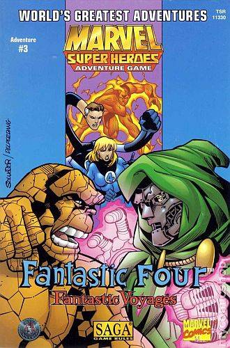 Marvel Super Heroes Adventure Game (saga System): Adventure #3: Fantastic Four - Fantastic Voyages - !andre Rollespil & Tilbehã¸r