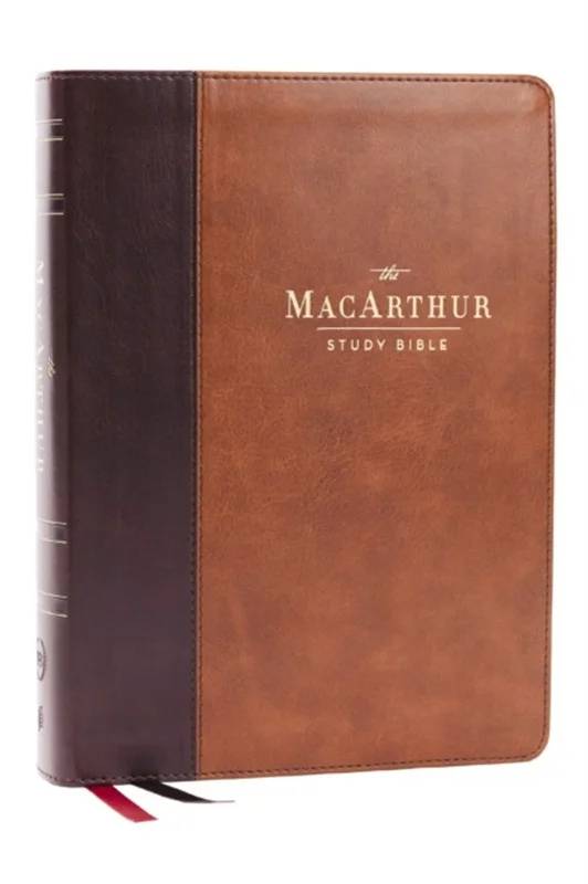 Lsb Macarthur Study Bible 2nd Edition: Unleashing God's Truth One Verse At A Time (brown Leathersoft, Comfort Print, Thumb Indexed) - Thomas Nelson Publishers