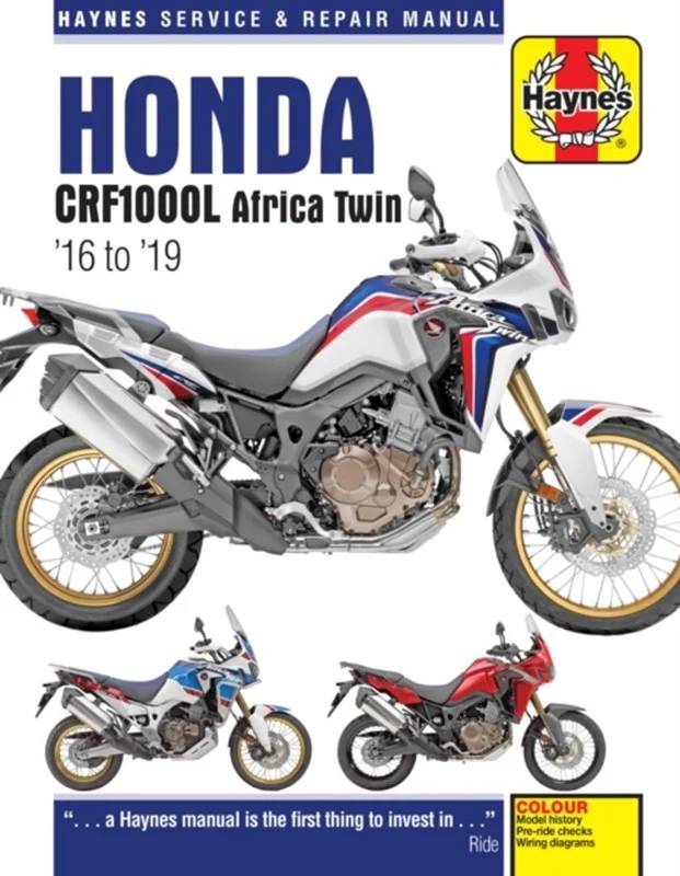 Honda Crf1000l Africa Twin Service & Repair Manual (2016 To 2018) - Haynes Publishing Group