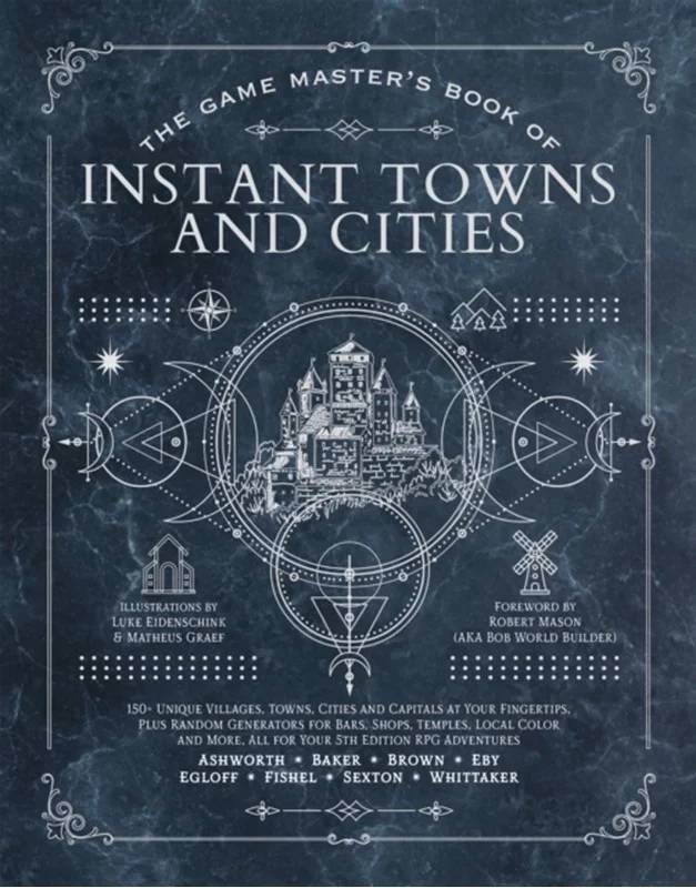 The Game Master's Book Of Instant Towns And Cities - Media Lab Books