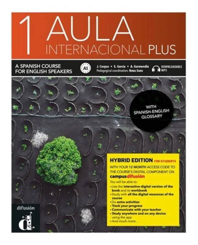 Aula Internacional Plus 1 - Edicion Hibrida - Edicion Inglesa - Libro Del Alumno A1 + Mp3 - Difusion Centro De Publicacion Y Publicaciones De