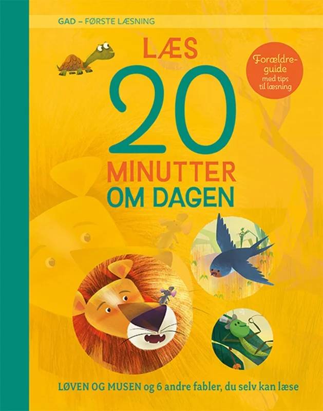 Læs 20 Minutter Om Dagen: Løven Og Musen Og 6 Andre Fabler, Du Selv Kan Læse - Gads Børnebøger