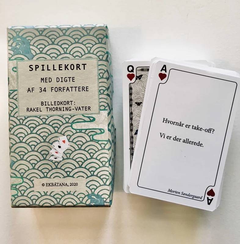 Spillekort Med Digte - Ekbátana